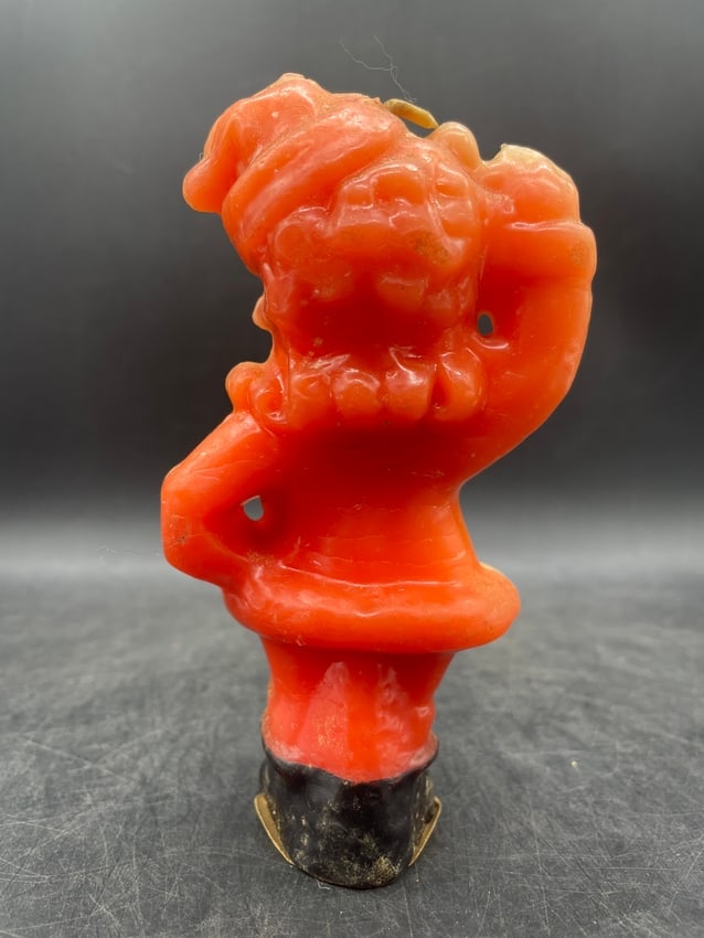 Vintage Gurley Waving Santa Candle - 4