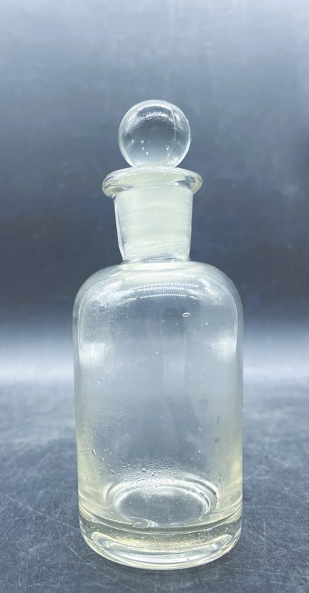 Rare European Glass Perfume Bottle With Enamel Travel Box - 8