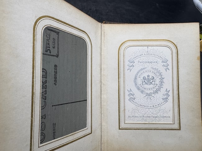 Antique Photo Album Including Carte de Visite Photographs - 8