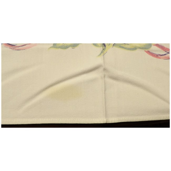 Floral Cotton Breakfast or Kitchen Tablecloth - 7