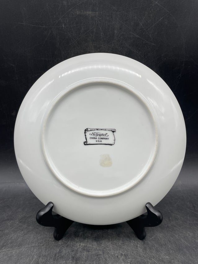 Retro 1950's Poodle Plate USA - 3