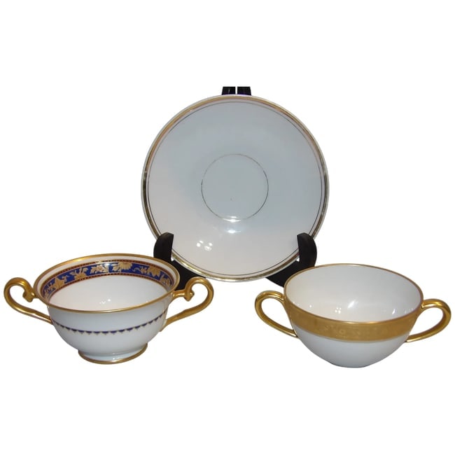 Bavarian & Italian Double Handle Tea Cups (1 of 7)