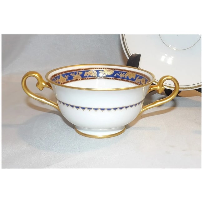 Bavarian & Italian Double Handle Tea Cups - 4