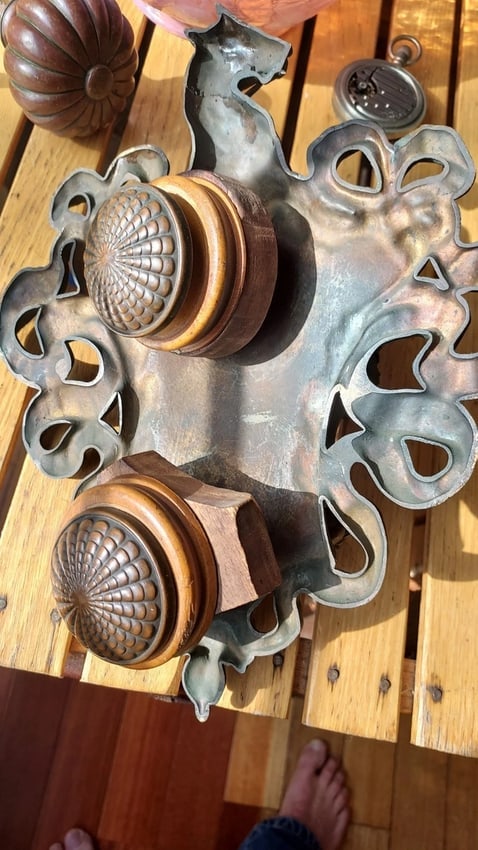 Fantastic Cast bronze door Knocker best I have seen - 6