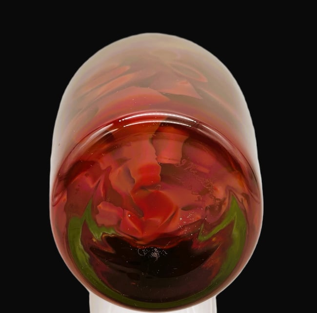 STUNNING JOSEPH NIELANDER VEILED SCULPTURAL VASE - 7