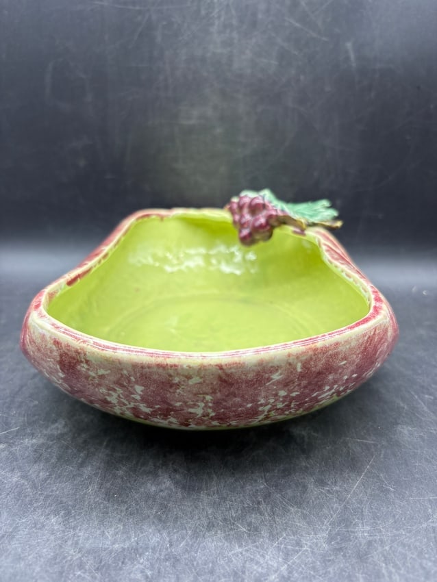 1953 McCoy Grape Dish Bulb Planter - 5