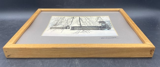 Acclaimed Photographer TED COOPER Landscape Photo Signed Framed - 7