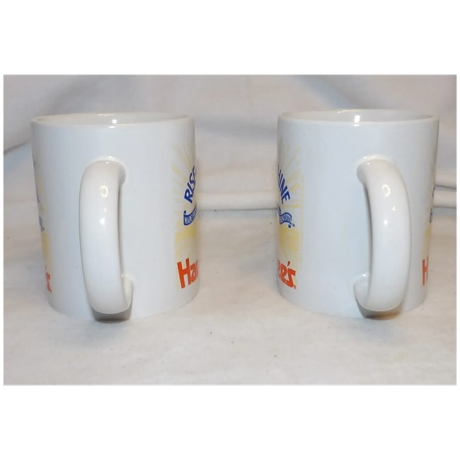 Vintage 1995 Rise and Shine Hardee's Mugs - 5