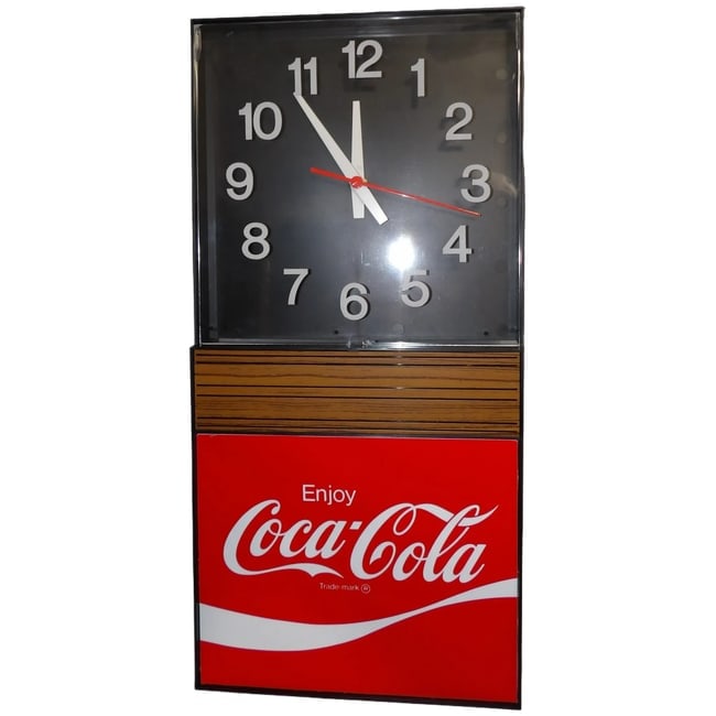 NOS 1980's Coca Cola Clock (1 of 6)
