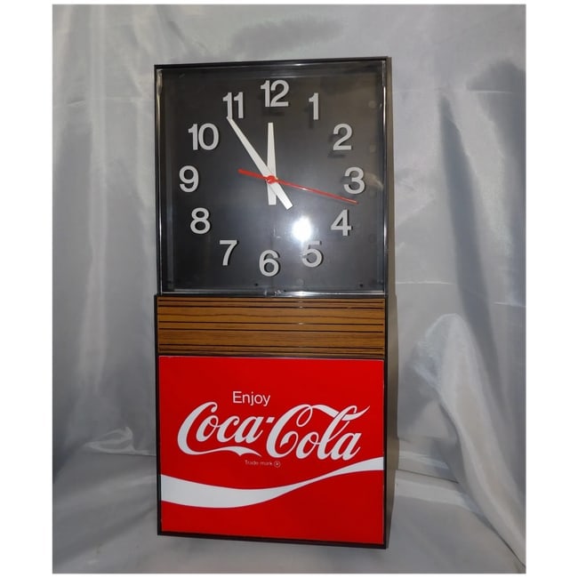 NOS 1980's Coca Cola Clock - 2