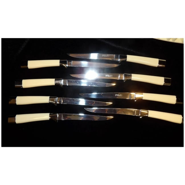 Briddell Carvel Hall Steak Knives Fine Cutlery Original Case - Set of 8 - 4