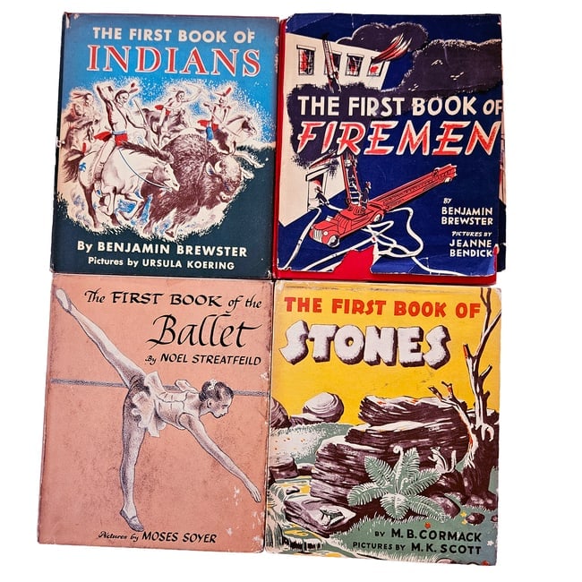 Four Vintage "First Books" Series Hard Cover Books (1 of 14)