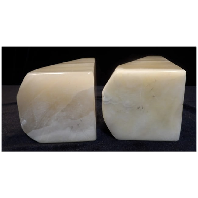 Pair of Polished Onyx Bookends - 6