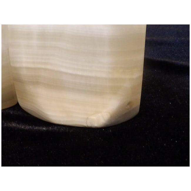 Pair of Polished Onyx Bookends - 8