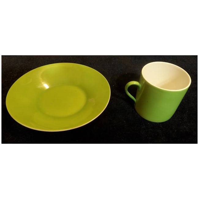 Demitasse Espresso Cups and Saucers made in Czechoslovakia - 5