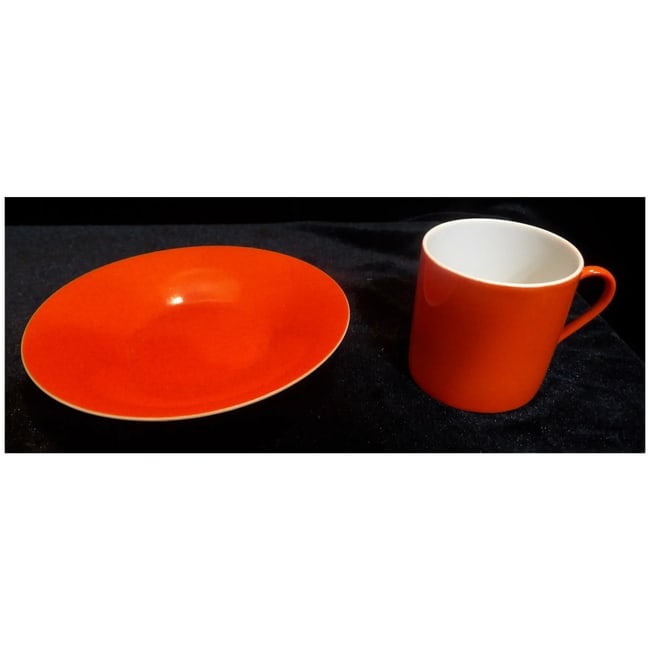Demitasse Espresso Cups and Saucers made in Czechoslovakia - 7