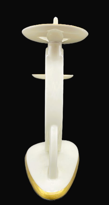 Vintage Alka Kunst Bavaria Germany candle holder - 4