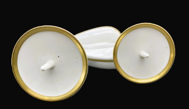 Vintage Alka Kunst Bavaria Germany candle holder - 6