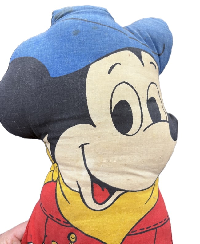 Vintage 17" Mickey Mouse Stuffed Sheriff Cowboy Disney Doll, Hard to Find - 5