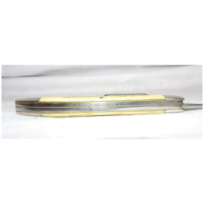 Queen Cutlery Co. #46 Toothpick Fish Knife in Winterbottom Bone - 6