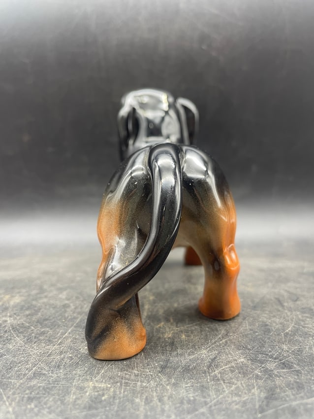 Vintage Beswick England Standing Ceramic Dachshund - 5