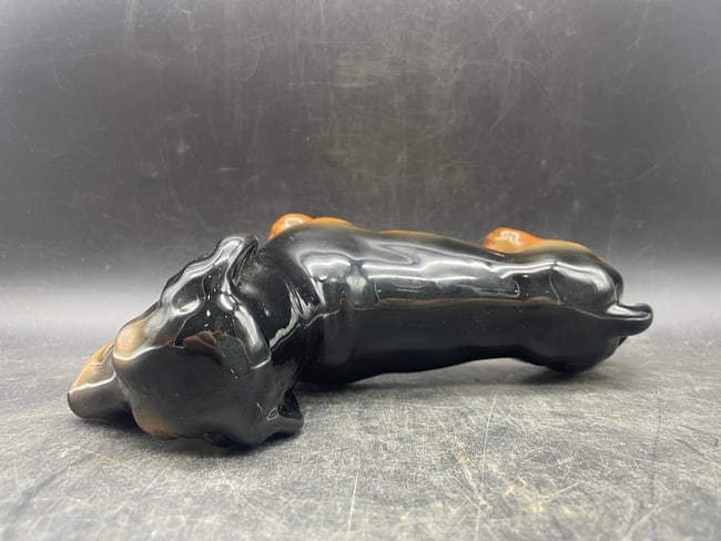 Vintage Beswick England Standing Ceramic Dachshund - 6