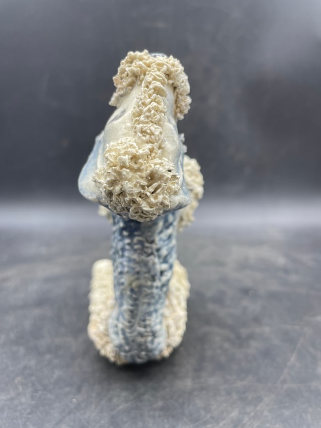 RARE JANE CALLENDER BLUE BEDLINGTON TERRIER FIGURINE - 6