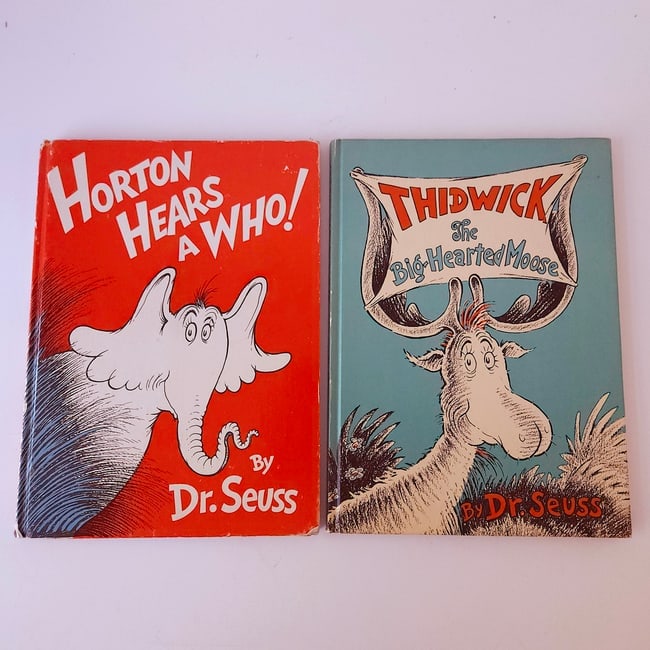 5 1/2 Dr Seuss Ecclectic Hardcover Collection - 12
