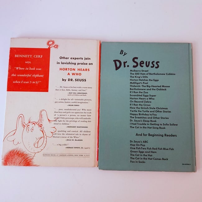 5 1/2 Dr Seuss Ecclectic Hardcover Collection - 18