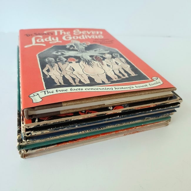 5 1/2 Dr Seuss Ecclectic Hardcover Collection - 19