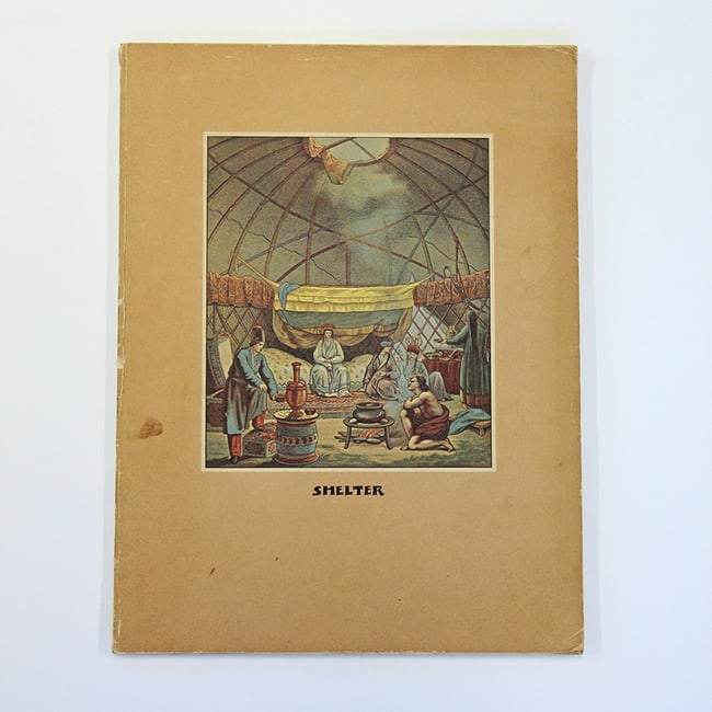 1973 "SHELTER" First Edition Folio - Alternative Architecture & DIY Building Methods.: Title: 1973 "SHELTER" First Edition Folio - Alternative Architecture & DIY Building Methods. Description: 1970s back-to-the-land movement Shelter functions as part architectural history, part DIY buil