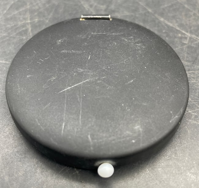 Early 1900's C D KENNY Co. Flip-lid Pocket Mirror Advertising Compact - 2