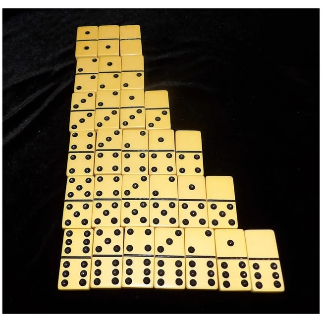Catalin Dominoes Standard Size - 5