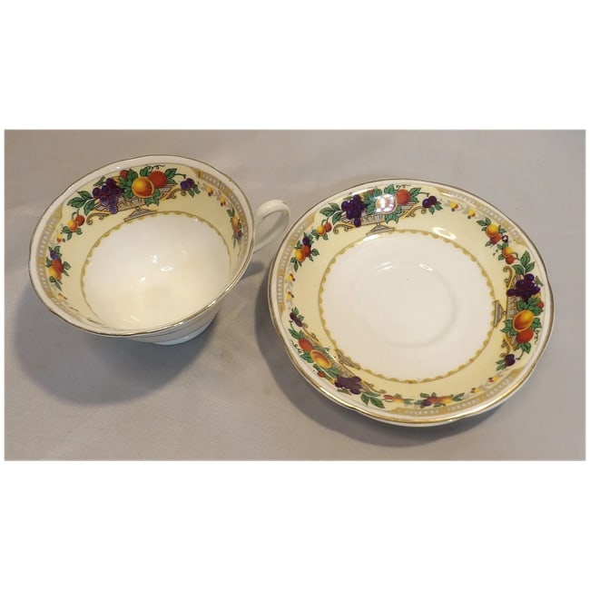 Heathcote China Tea Cup and Saucer - 3