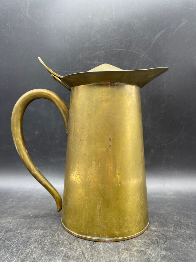 PRIMITIVE Frothing Milk PITCHER Hinged Lid Japan - 3