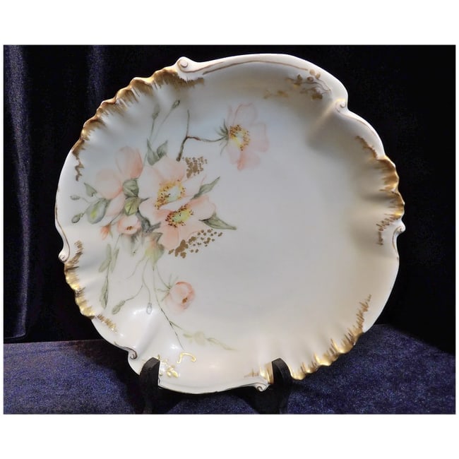 Antique CFH over GDM Haviland Bowl/Plate France - 2
