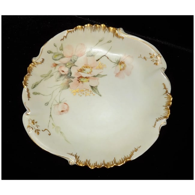 Antique CFH over GDM Haviland Bowl/Plate France - 3