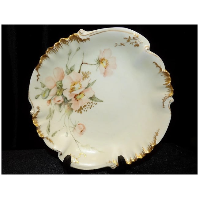 Antique CFH over GDM Haviland Bowl/Plate France - 6