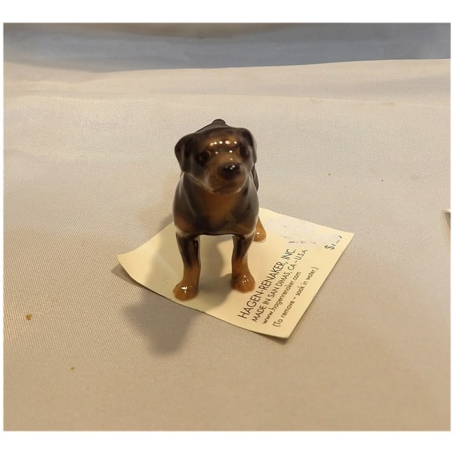 Vintage Rottweiler by Hagen Renaker Dog Figurine - 2