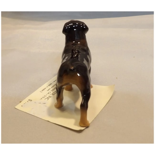 Vintage Rottweiler by Hagen Renaker Dog Figurine - 4