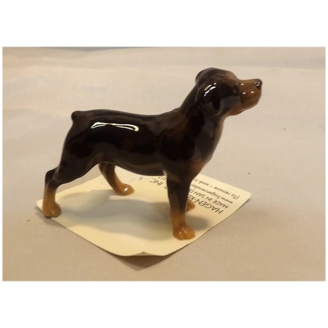 Vintage Rottweiler by Hagen Renaker Dog Figurine - 5