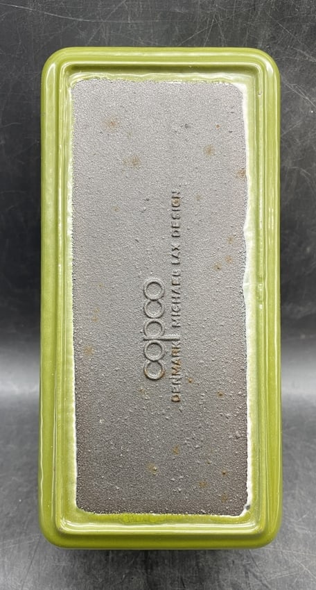 Vintage COPCO Denmark Michael Lax Loaf Pan Cast Iron Enamel - 7