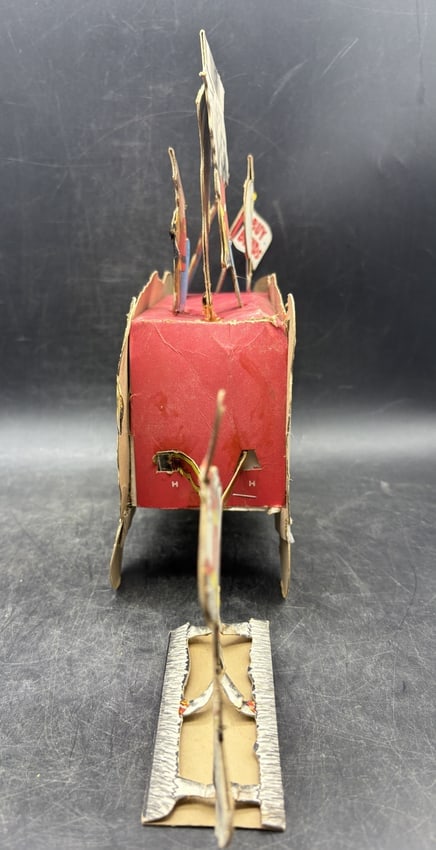 WWII Ringling Bros Barnum & Bailey Fitch Bandwagon Radio Show Counter Display - 4