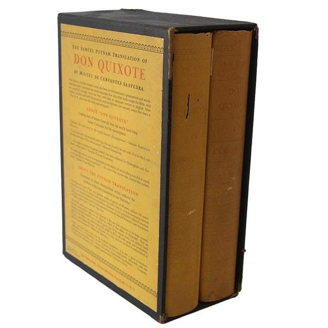The Putnam Translation of Don Quixote by Miguel de Cervantes Saavedra 1949 2 Vol Set (1 of 7)