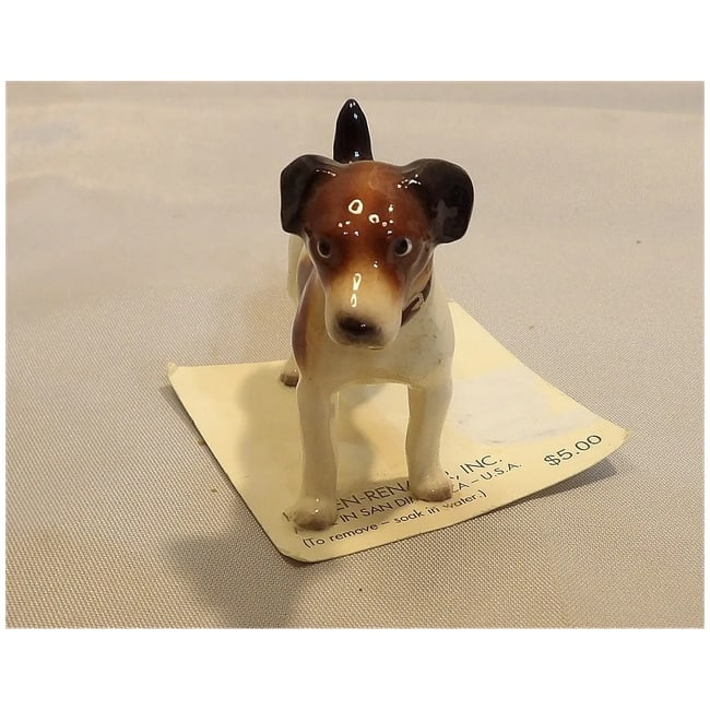 Vintage Jack Russell Terrier by Hagen Renaker Dog Figurine - 3