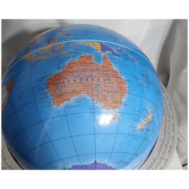 Cram "The Classica" Globe with Atomic Metal Stand - 11