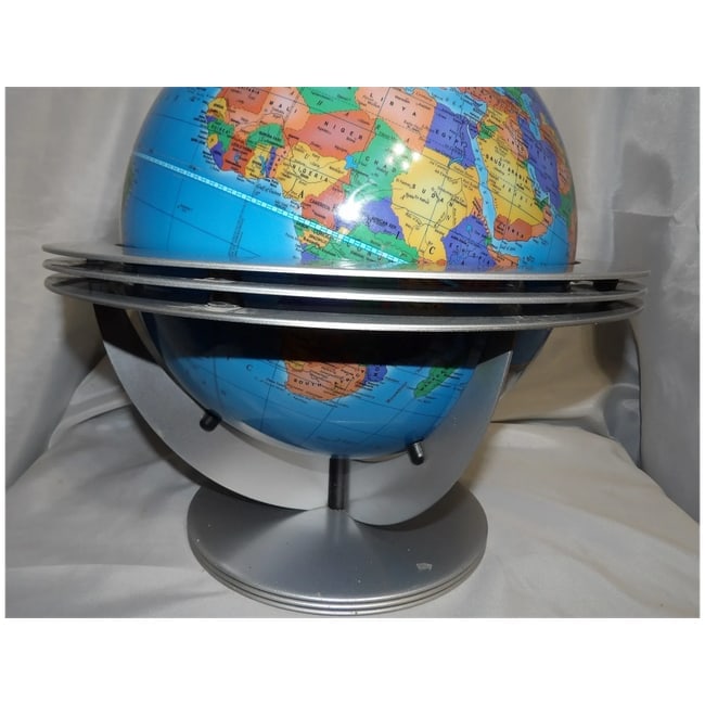 Cram "The Classica" Globe with Atomic Metal Stand - 12