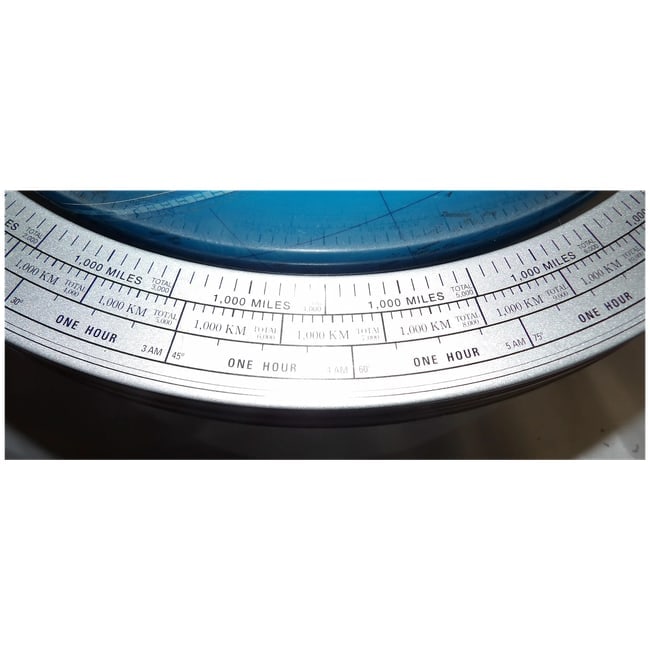 Cram "The Classica" Globe with Atomic Metal Stand - 13