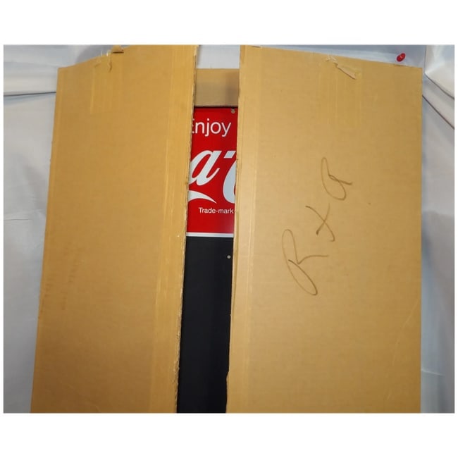 1991 NOS Coca Cola Metal Advertising Chalk Board - 8