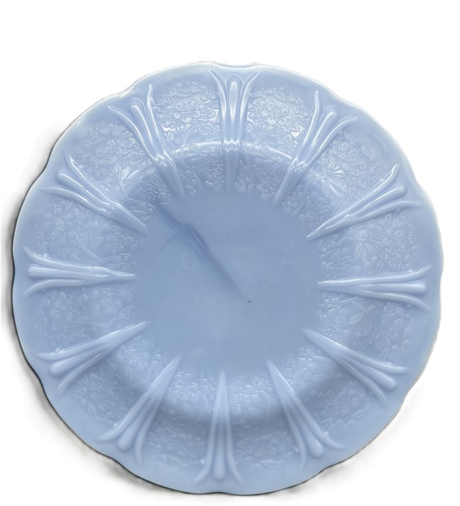 Jeanette Cherry Blossom Blue Delphite Plate - 3